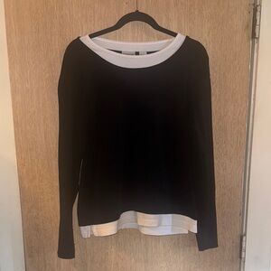 Chico’s Casual Black and White Women's Top/Size L